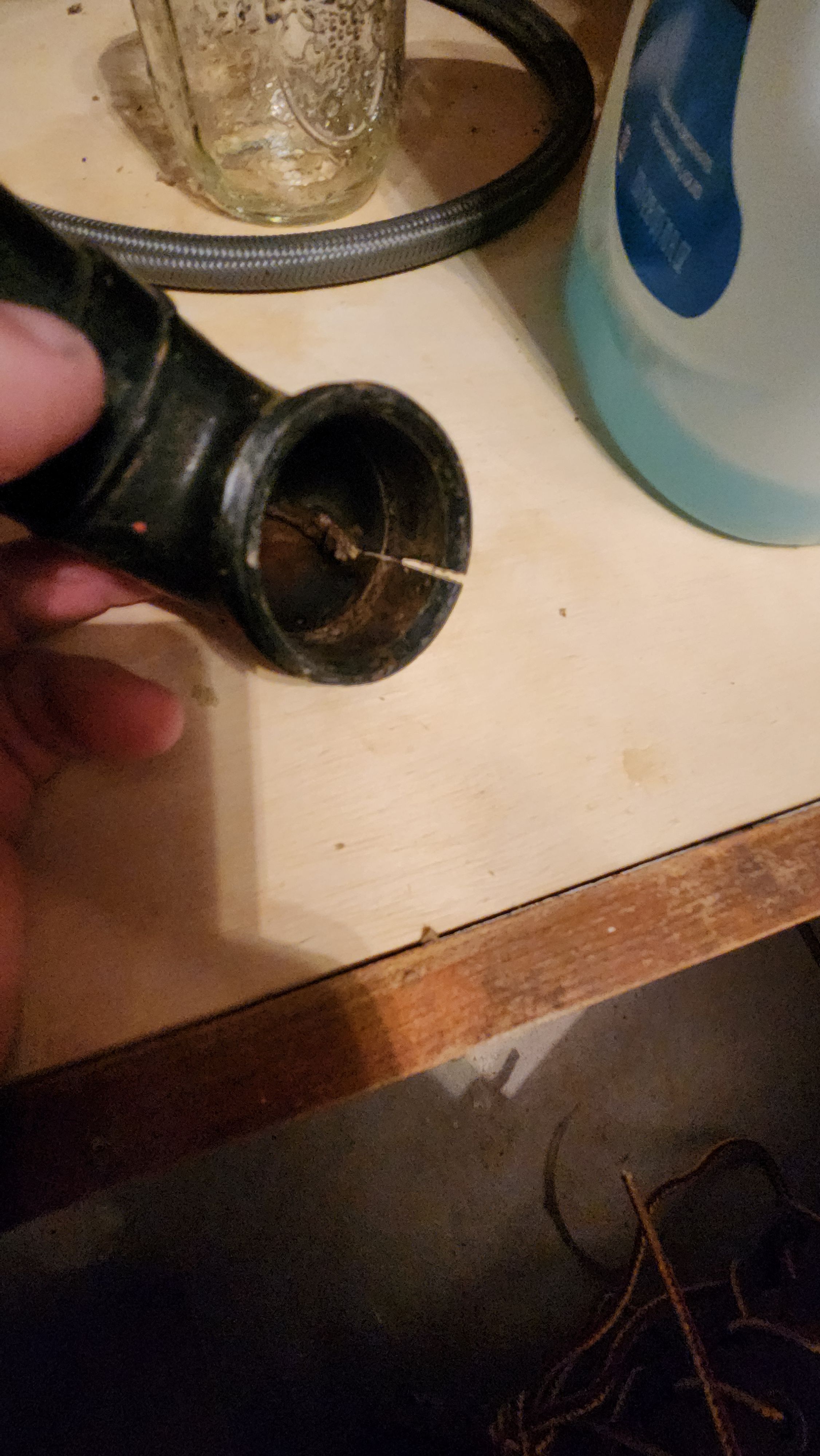 Sink plumbing repair